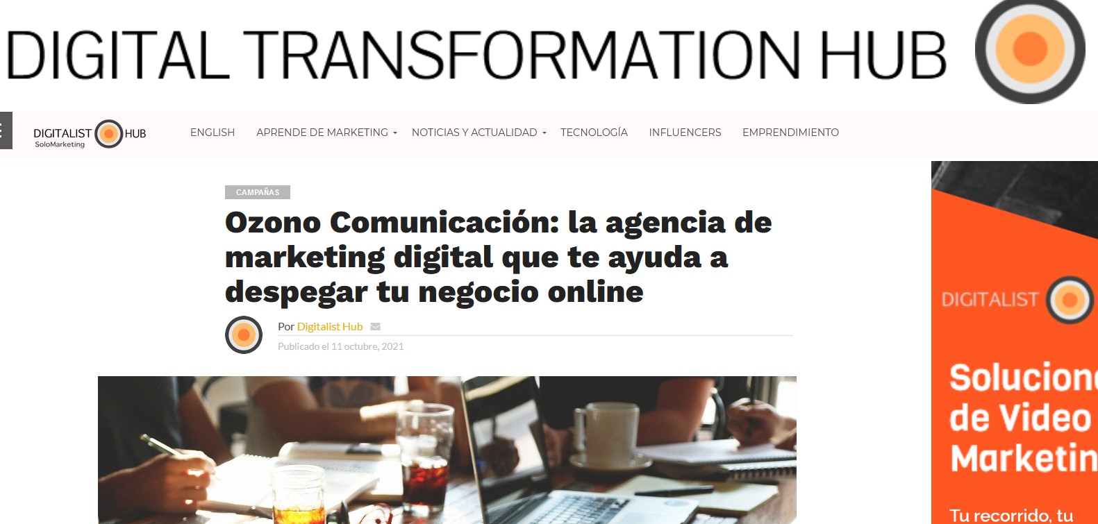 Ozono Comunicación: la agencia de marketing digital que te ayuda a despegar tu negocio online